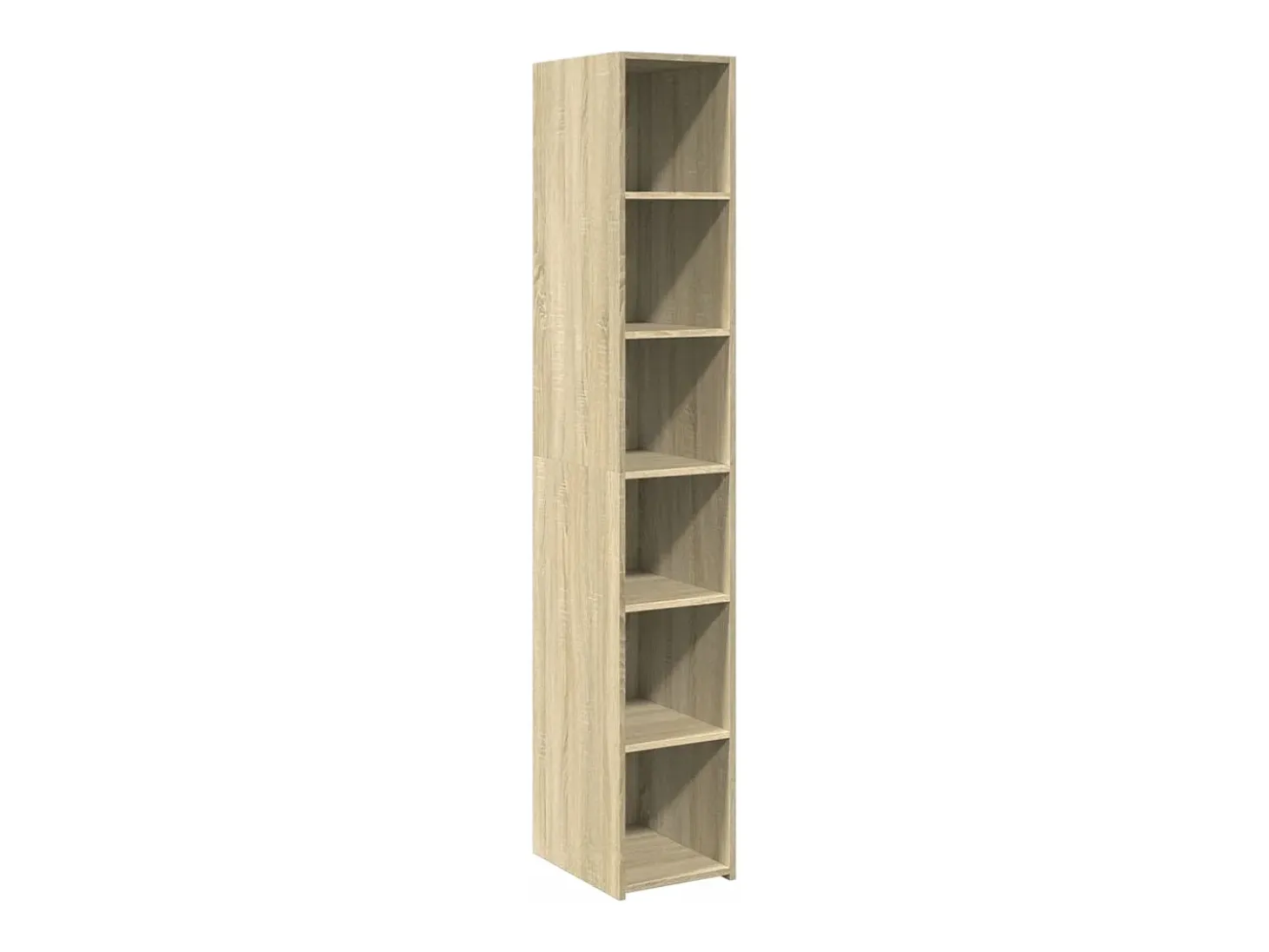 Aparador alto madera de ingeniería roble Sonoma 30x41x185 cm