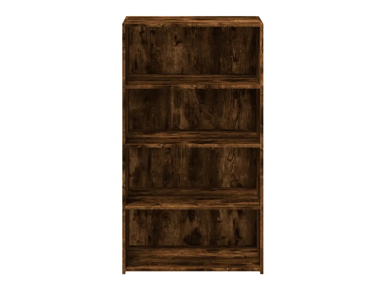 Aparador alto madera de ingeniería roble ahumado 70x41x124 cm