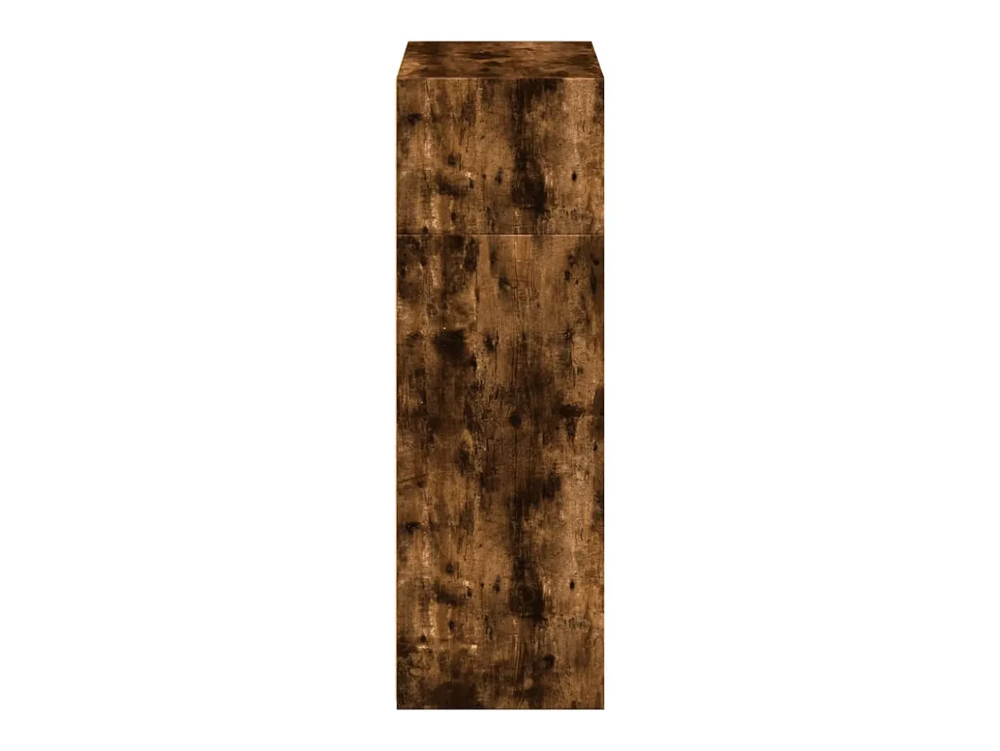 Aparador alto madera de ingeniería roble ahumado 70x41x124 cm