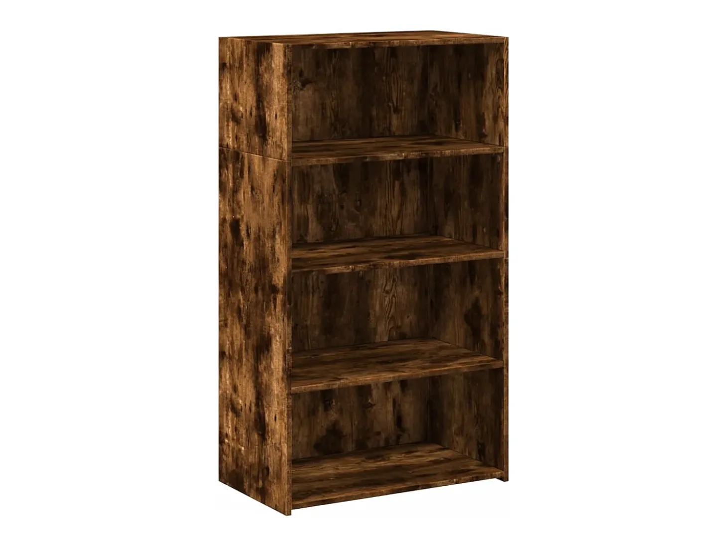 Aparador alto madera de ingeniería roble ahumado 70x41x124 cm