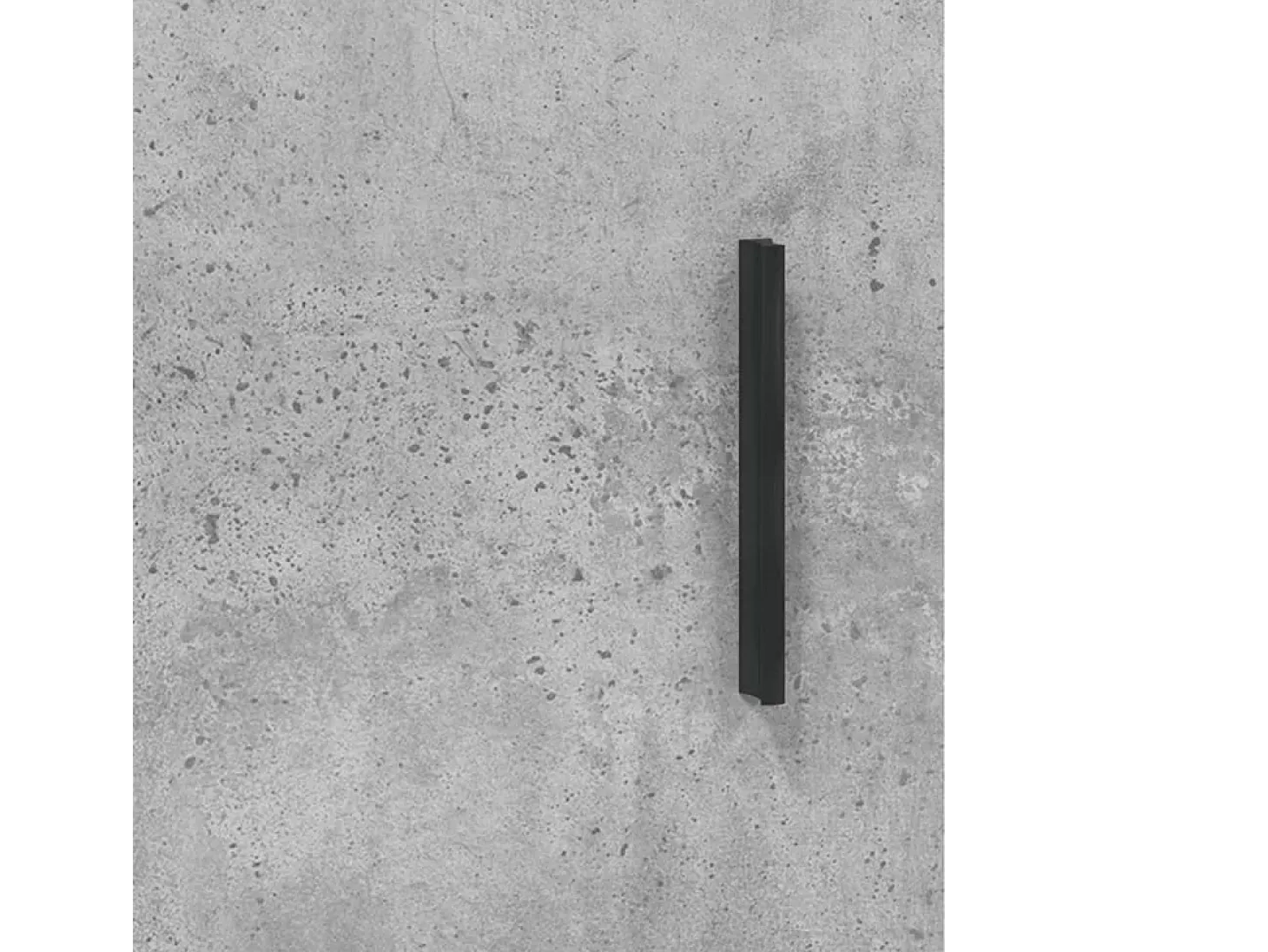 Aparador alto madera de ingeniería gris hormigón 69,5x31x115 cm