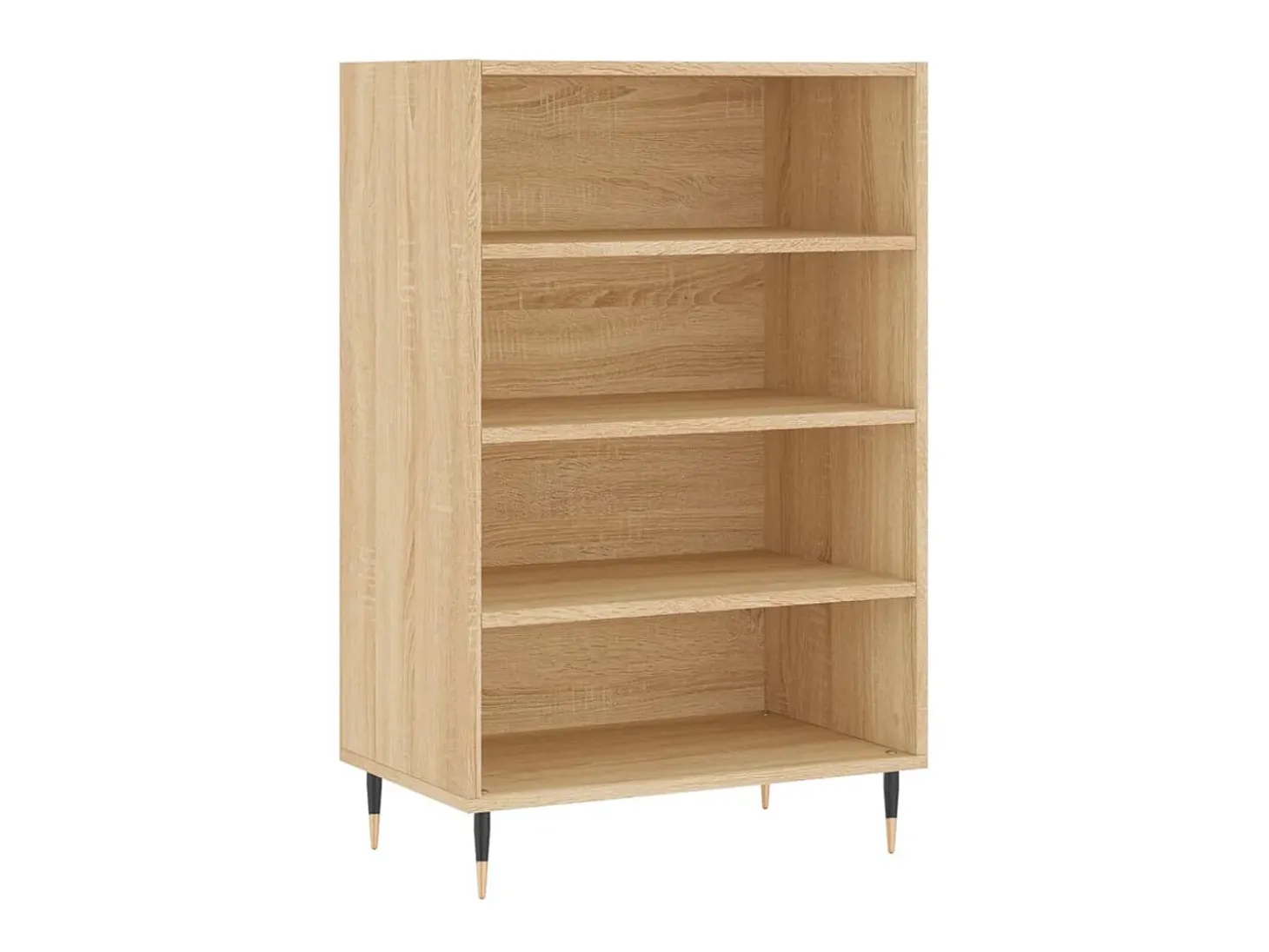 Aparador alto madera de ingeniería roble Sonoma 57x35x90 cm ES26787