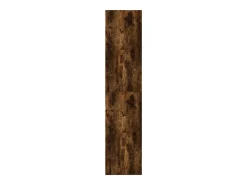 Aparador alto madera de ingeniería roble ahumado 50x41x185 cm