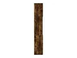 Aparador alto madera de ingeniería roble ahumado 80x42,5x249 cm