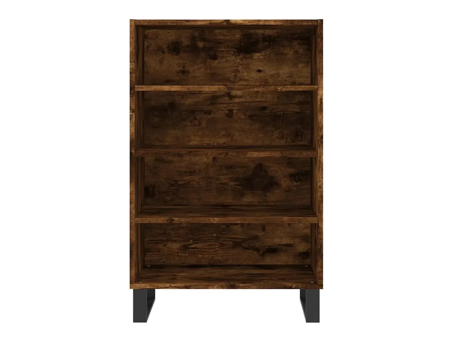 Aparador alto madera de ingeniería roble ahumado 57x35x90 cm ES35034