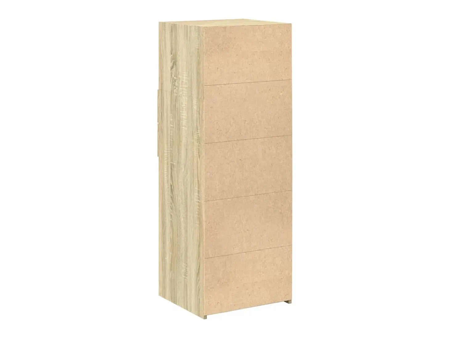 Aparador alto madera de ingeniería roble Sonoma 45x42,5x124 cm