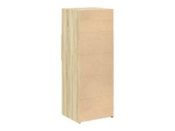 Aparador alto madera de ingeniería roble Sonoma 45x42,5x124 cm