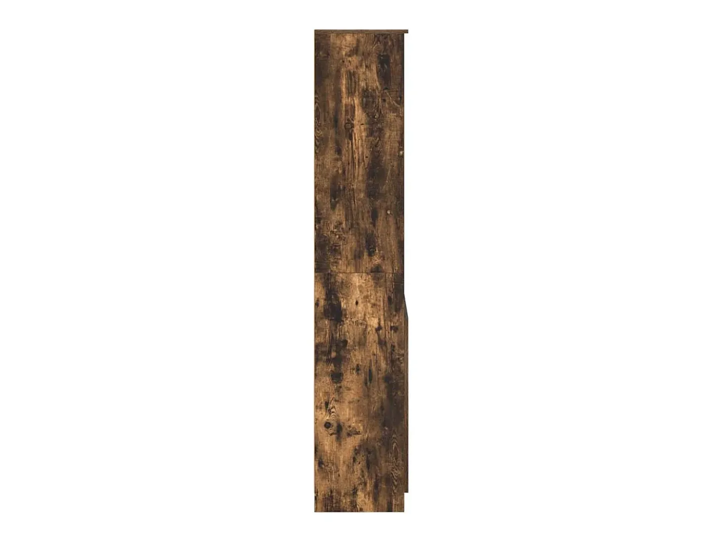 Aparador alto madera de ingeniería roble ahumado 70x35x180 cm