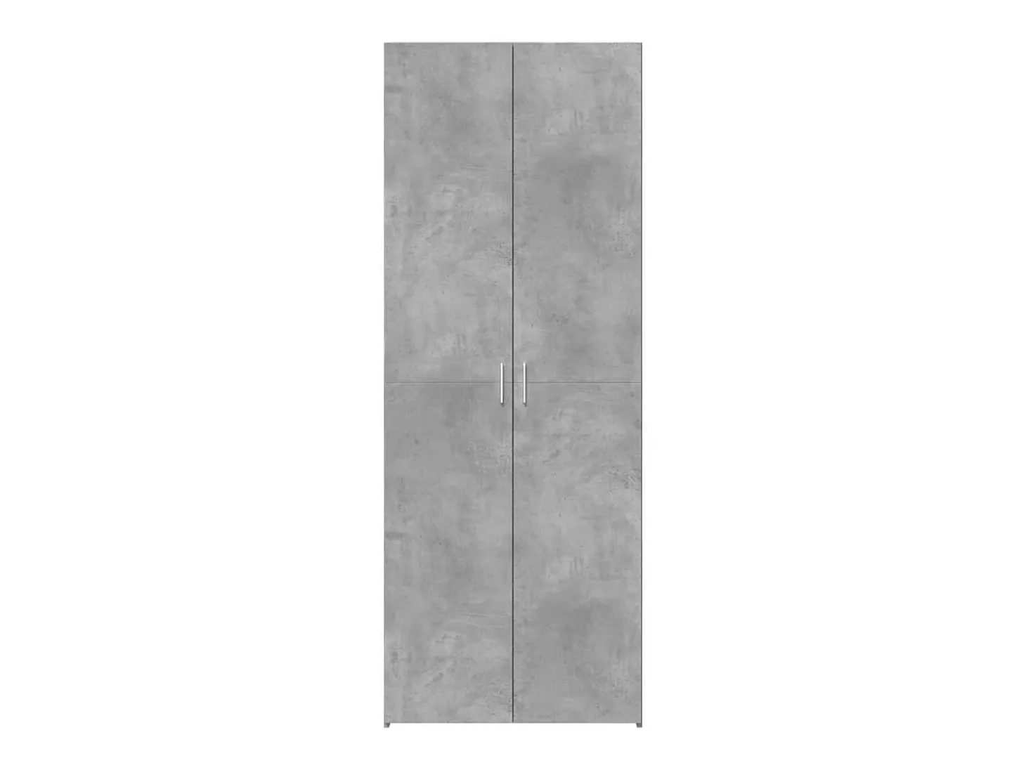 Aparador alto madera de ingeniería gris hormigón 70x42,5x185 cm