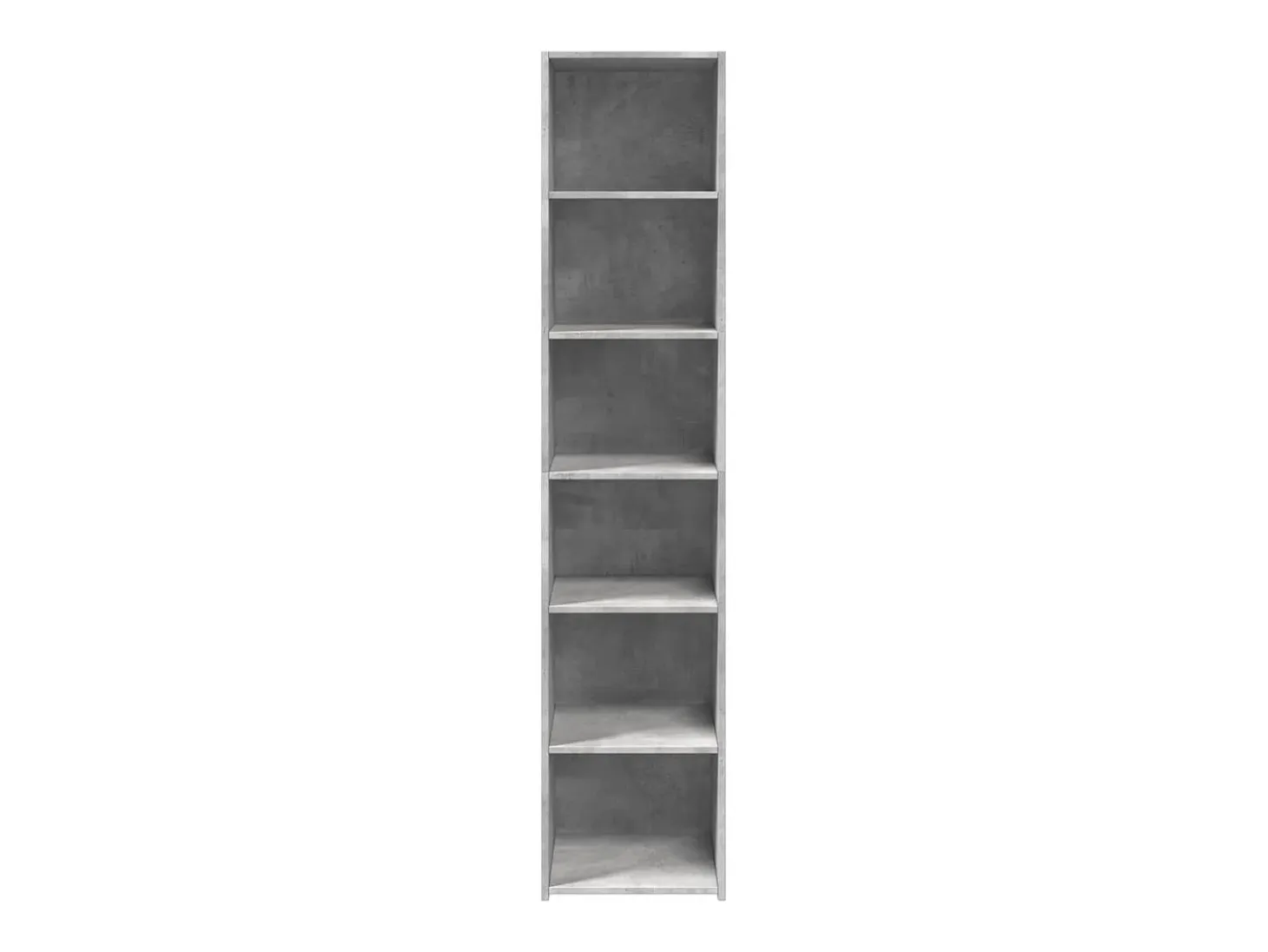 Aparador alto madera de ingeniería gris 40x41x185 cm