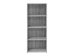 Aparador alto madera de ingeniería gris Sonoma 50x41x124 cm