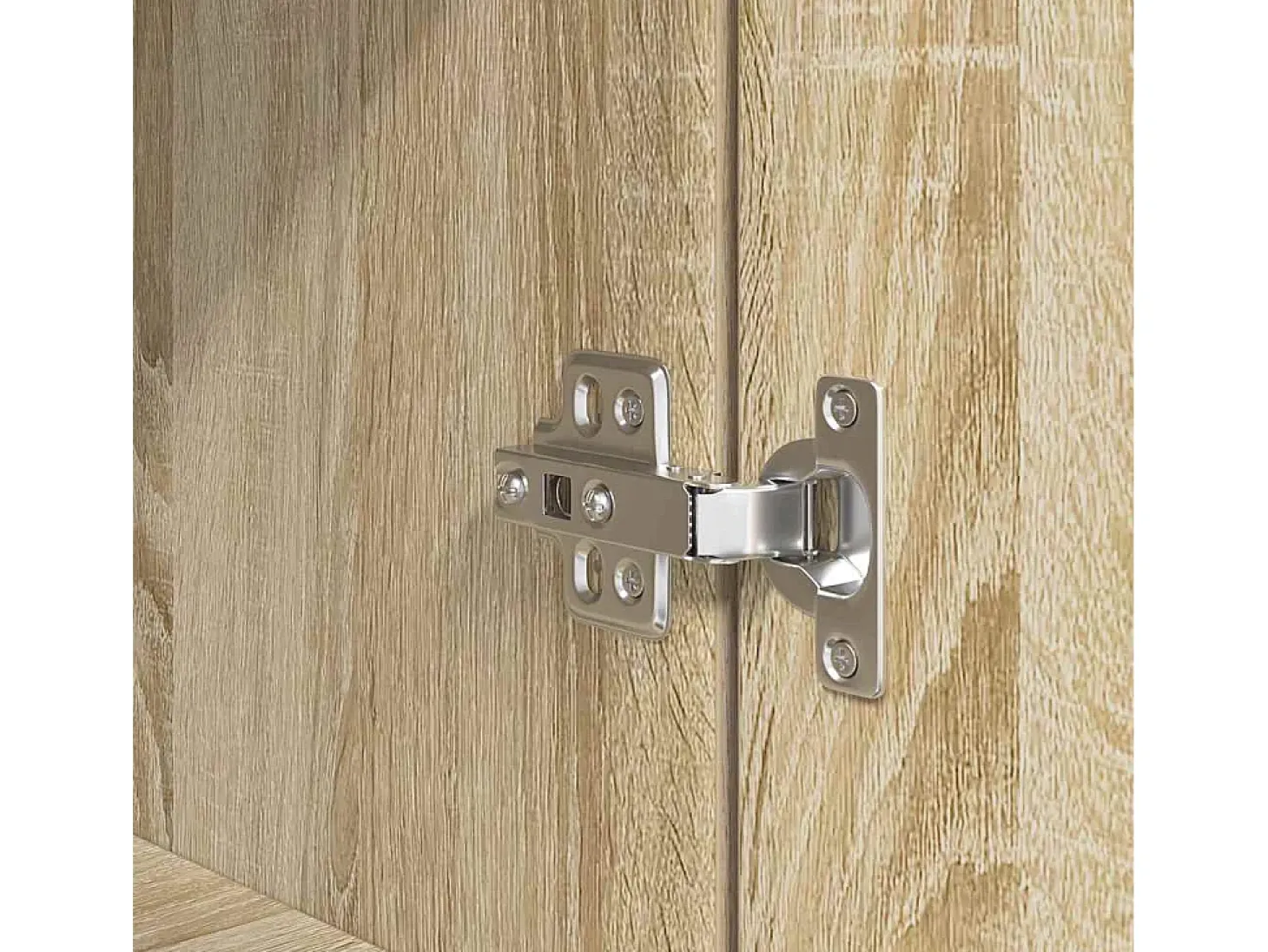 Aparador alto madera de ingeniería roble Sonoma 70x35x180 cm
