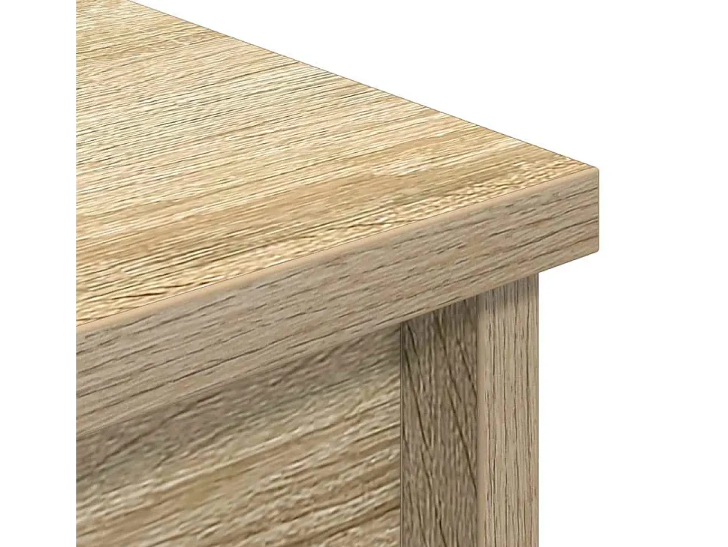 Aparador alto madera de ingeniería roble Sonoma 70x35x180 cm