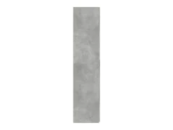 Aparador alto madera de ingeniería gris hormigón 70x42,5x185 cm