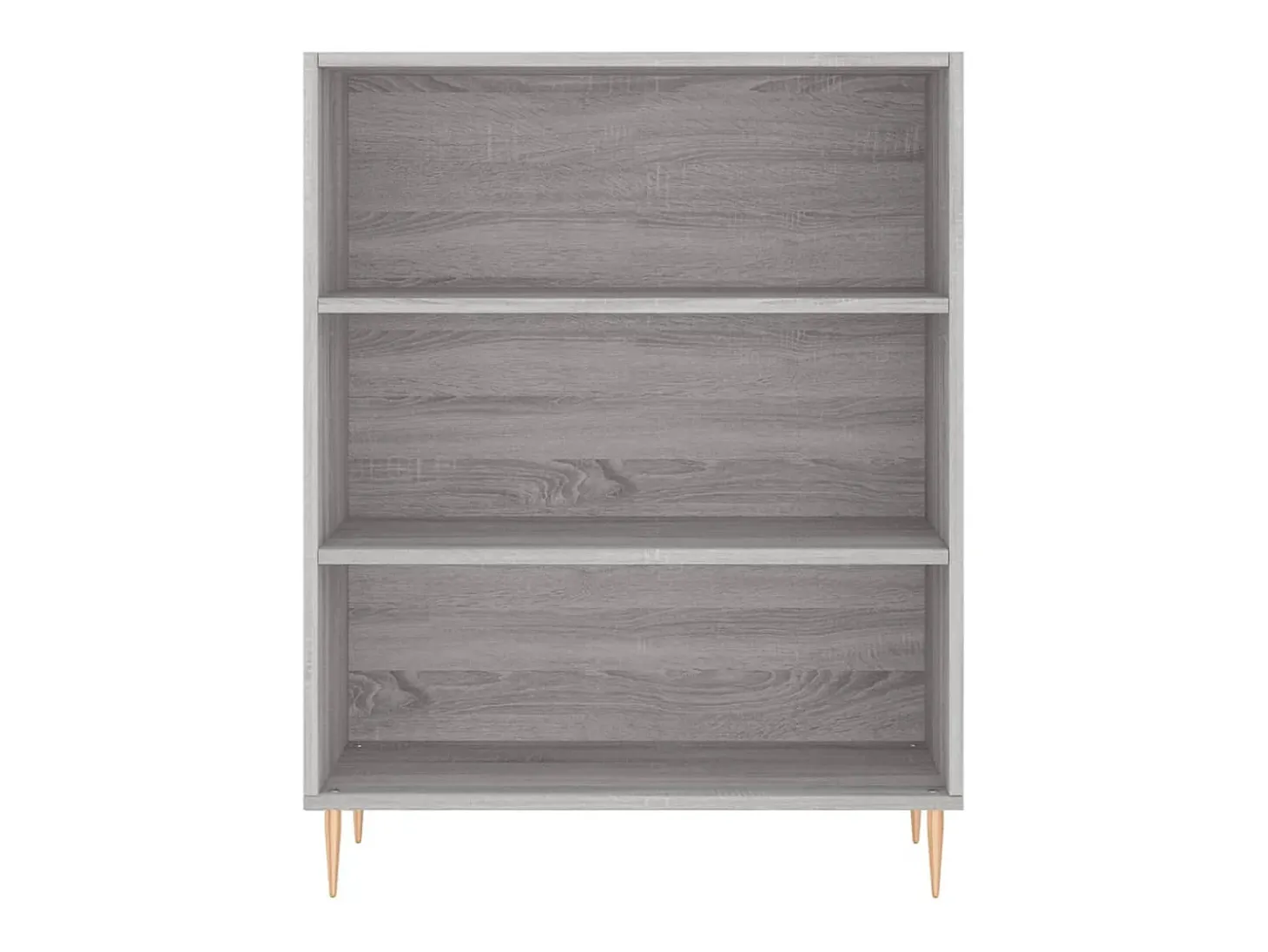Aparador alto madera de ingeniería gris Sonoma 69,5x32,5x180 cm