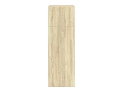 Aparador alto madera de ingeniería roble Sonoma 50x41x124 cm