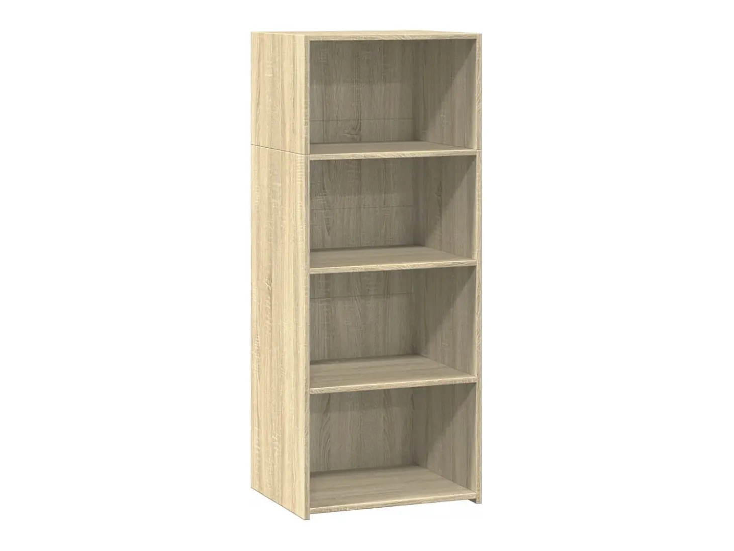 Aparador alto madera de ingeniería roble Sonoma 50x41x124 cm