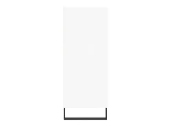 Aparador alto madera de ingeniería blanco 57x35x90 cm ES57722