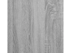 Aparador alto madera ingeniería metal gris sonoma 35,5x35x13 cm