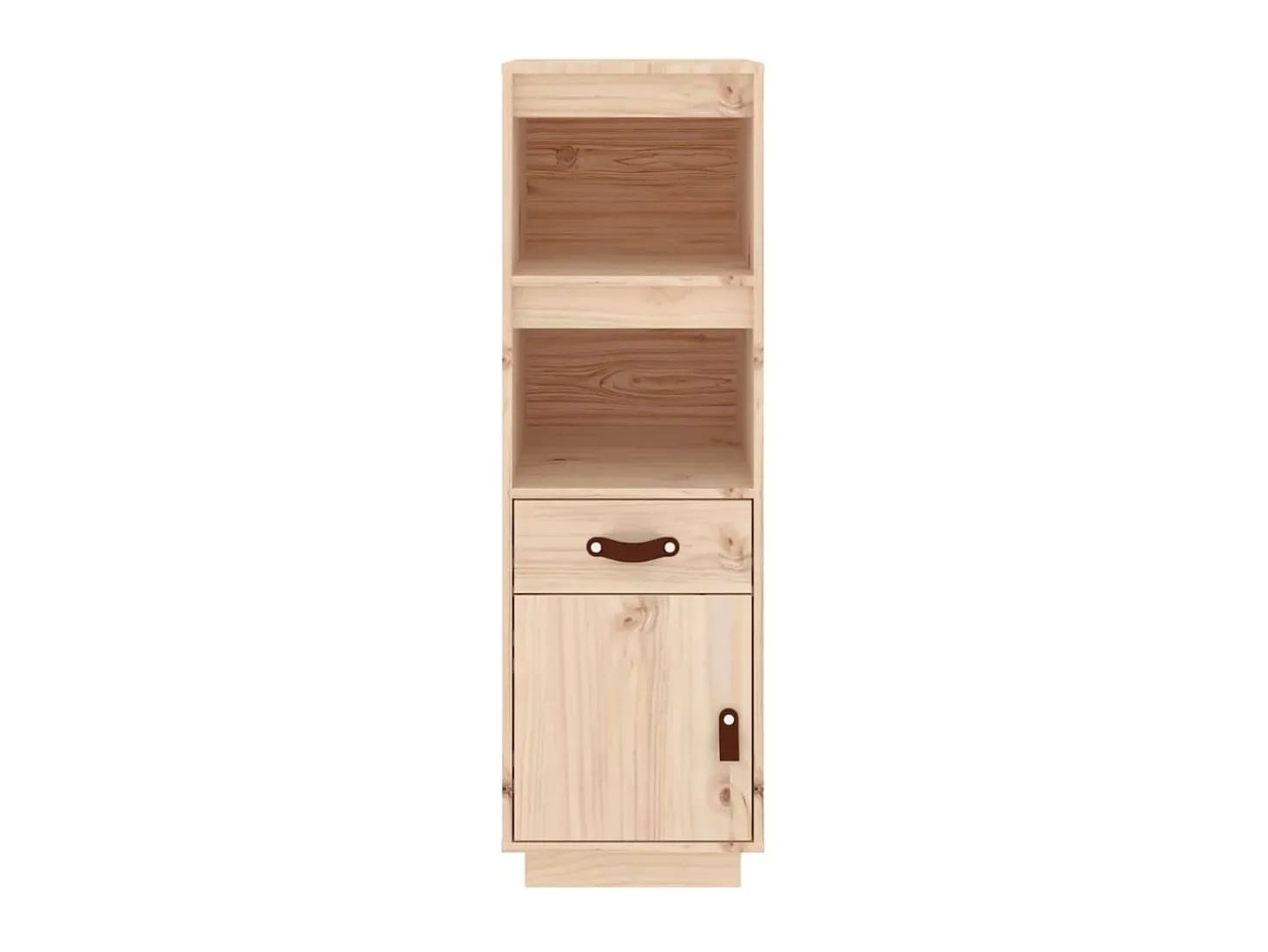 Aparador alto madera maciza de pino 34x40x108,5 cm ES20474