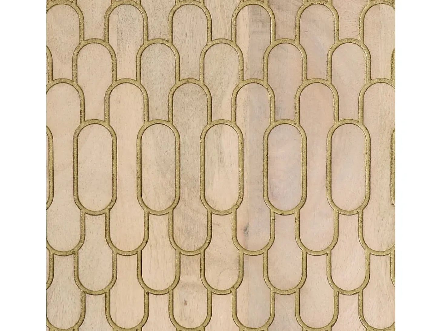 Aparador alto madera maciza de mango 40x33x110 cm