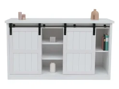 Aparador alto MCW-K75, blanco