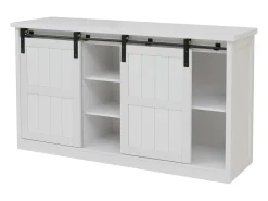 Aparador alto MCW-K75, blanco