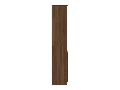 Aparador alto roble marrón 37,5x35x180 cm madera de ingeniería
