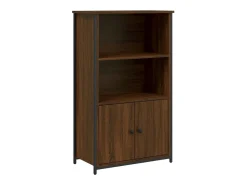 Aparador alto roble marrón 62x32x103,5 cm madera de ingeniería