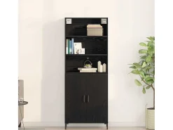 Aparador alto Roble Negro 69,5 x 34 x 180 cm