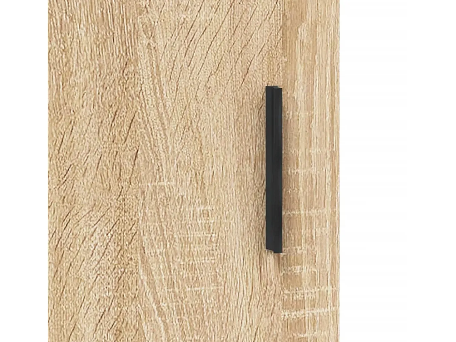 Aparador alto roble Sonoma 34,5x34x180 cm Madera de ingeniería