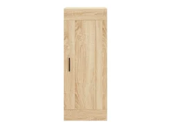 Aparador alto roble Sonoma 34,5x34x180 cm Madera de ingeniería