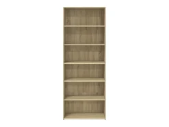 Aparador alto roble Sonoma 70x41x185 cm madera de ingeniería