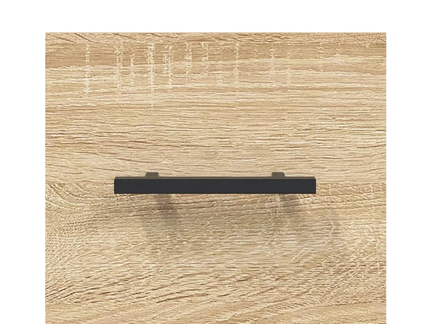 Aparador alto roble Sonoma 69,5x34x180 cm Madera de ingeniería