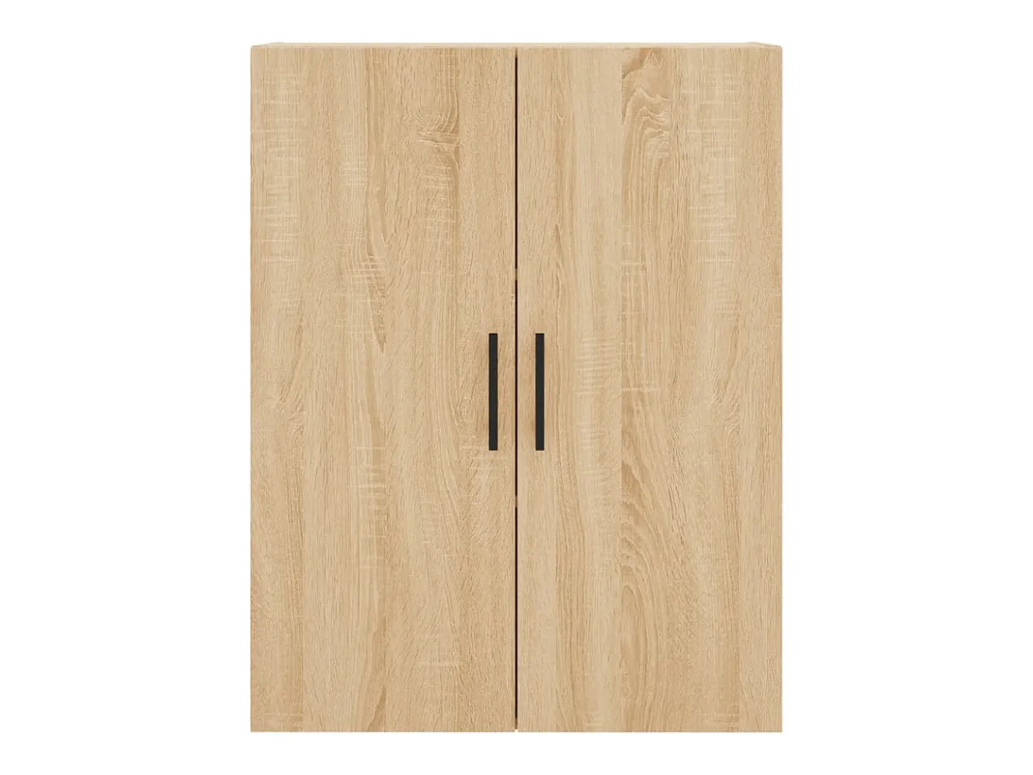 Aparador alto roble Sonoma 69,5x34x180 cm Madera de ingeniería