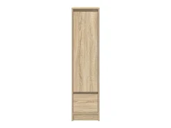 Aparador alto roble Sonoma 29,5x34x119,5cm madera de ingeniería