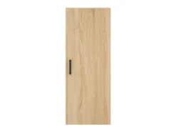 Aparador alto roble Sonoma 34,5x34x180 cm Madera de ingeniería