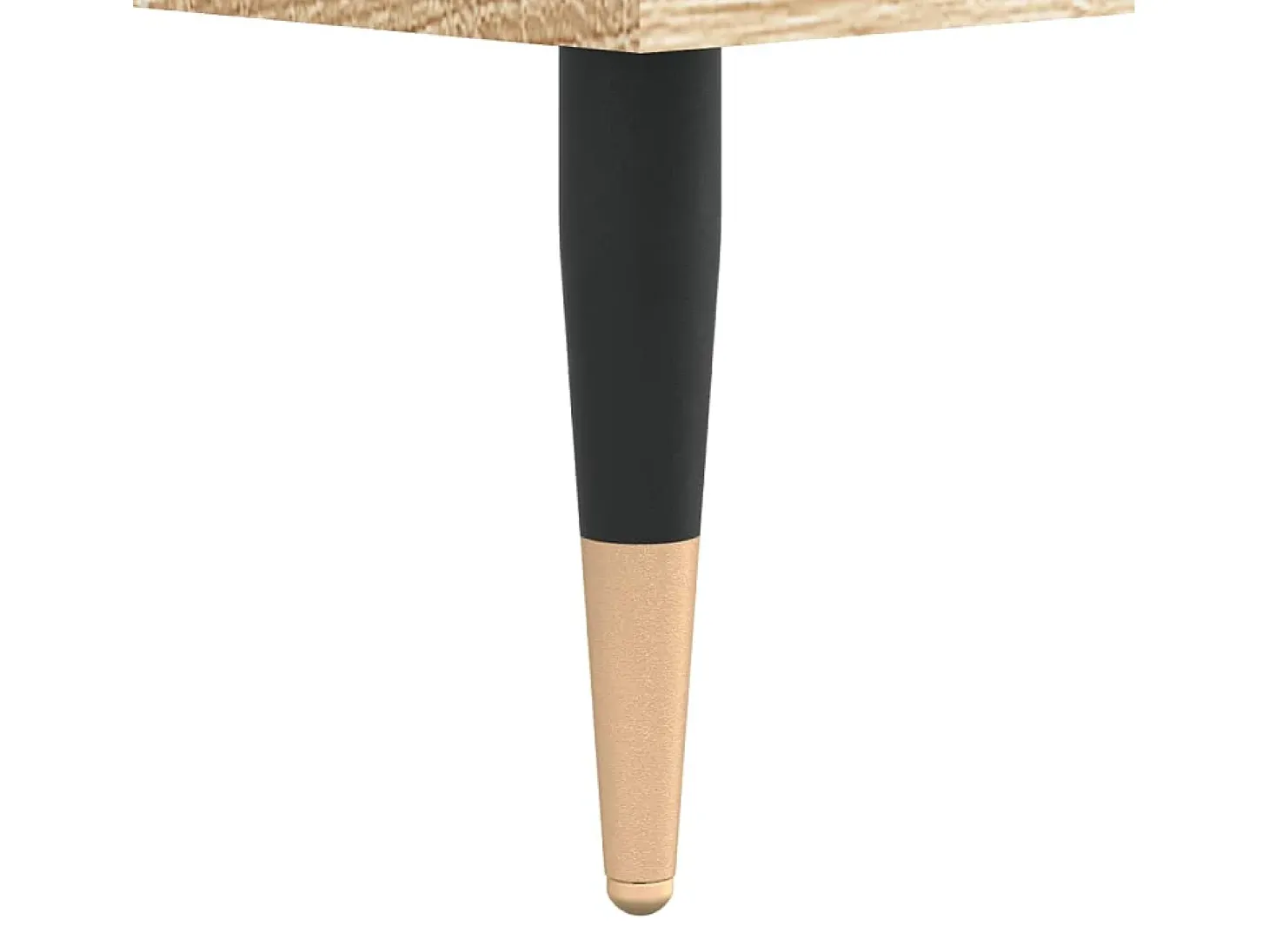 Aparador alto roble Sonoma 60x36x110 cm Madera de ingeniería