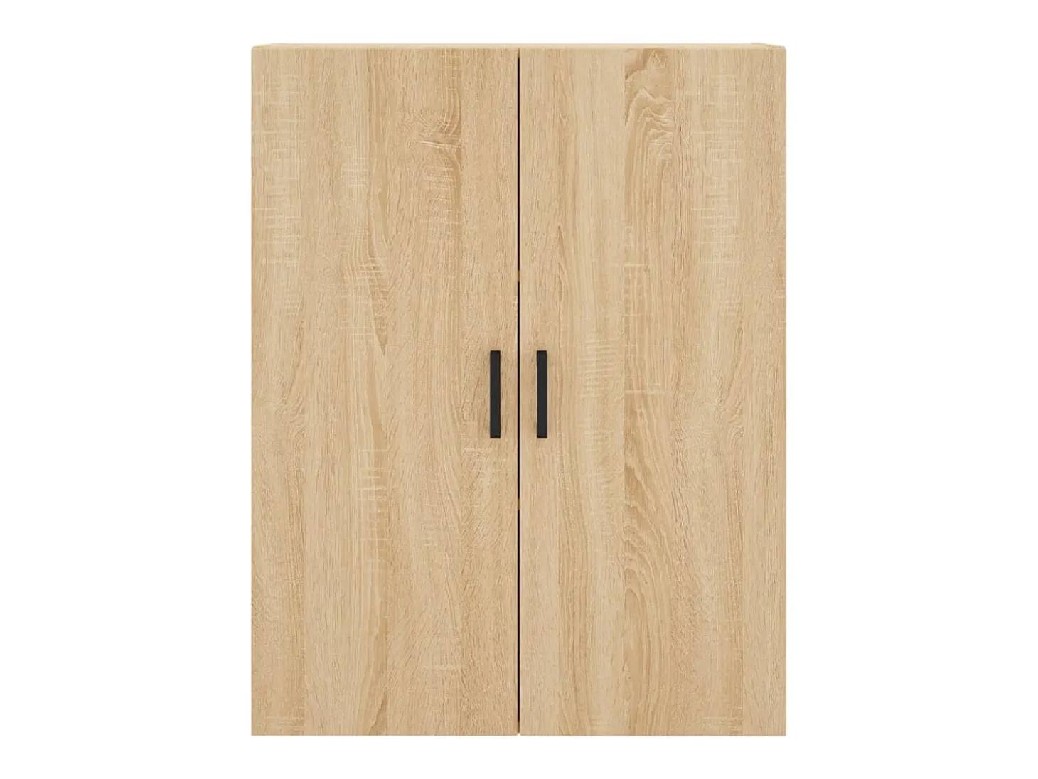 Aparador alto roble Sonoma 69,5x34x180 cm Madera de ingeniería
