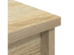 Aparador alto roble Sonoma 37,5x35x180 cm madera de ingeniería