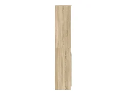 Aparador alto roble Sonoma 50x35x180 cm madera de ingeniería