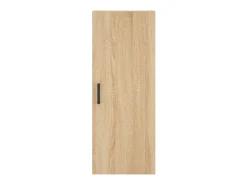 Aparador alto roble Sonoma 34,5x34x180 cm Madera de ingeniería