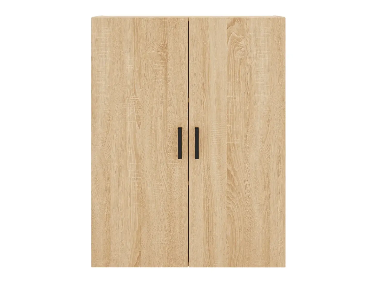 Aparador alto roble Sonoma 69,5x34x180 cm Madera de ingeniería