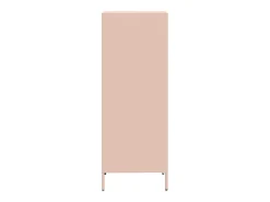 Aparador alto rosa 35x39x103,5 cm acero