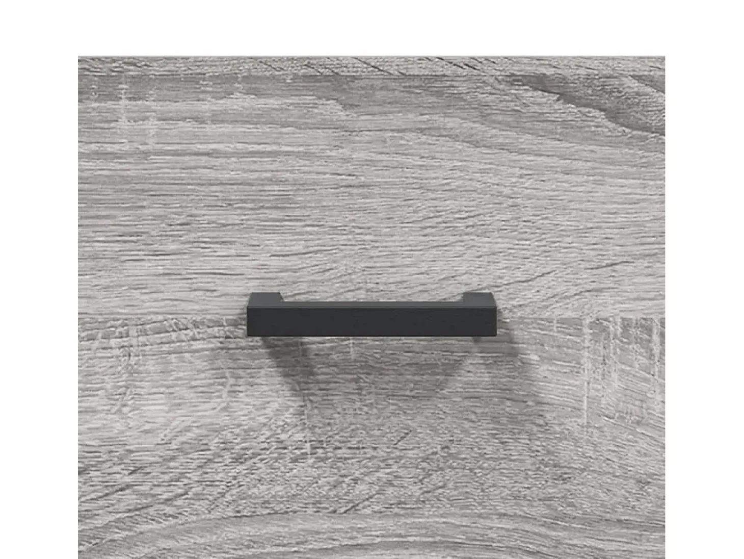 Aparador alto Sonoma gris 69,5x34x180 cm Madera de ingeniería