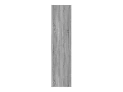 Aparador alto Sonoma gris 45x42,5x185 cm madera de ingeniería
