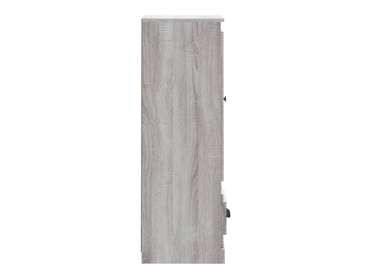 Aparador alto Sonoma gris 36x35,5x103,5 cm madera de ingeniería