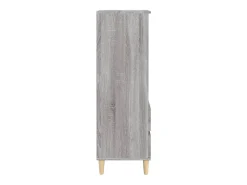 Aparador alto Sonoma gris 40x36x110 cm Madera de ingeniería