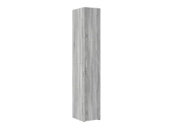 Aparador alto Sonoma gris 30x42,5x185 cm madera de ingeniería