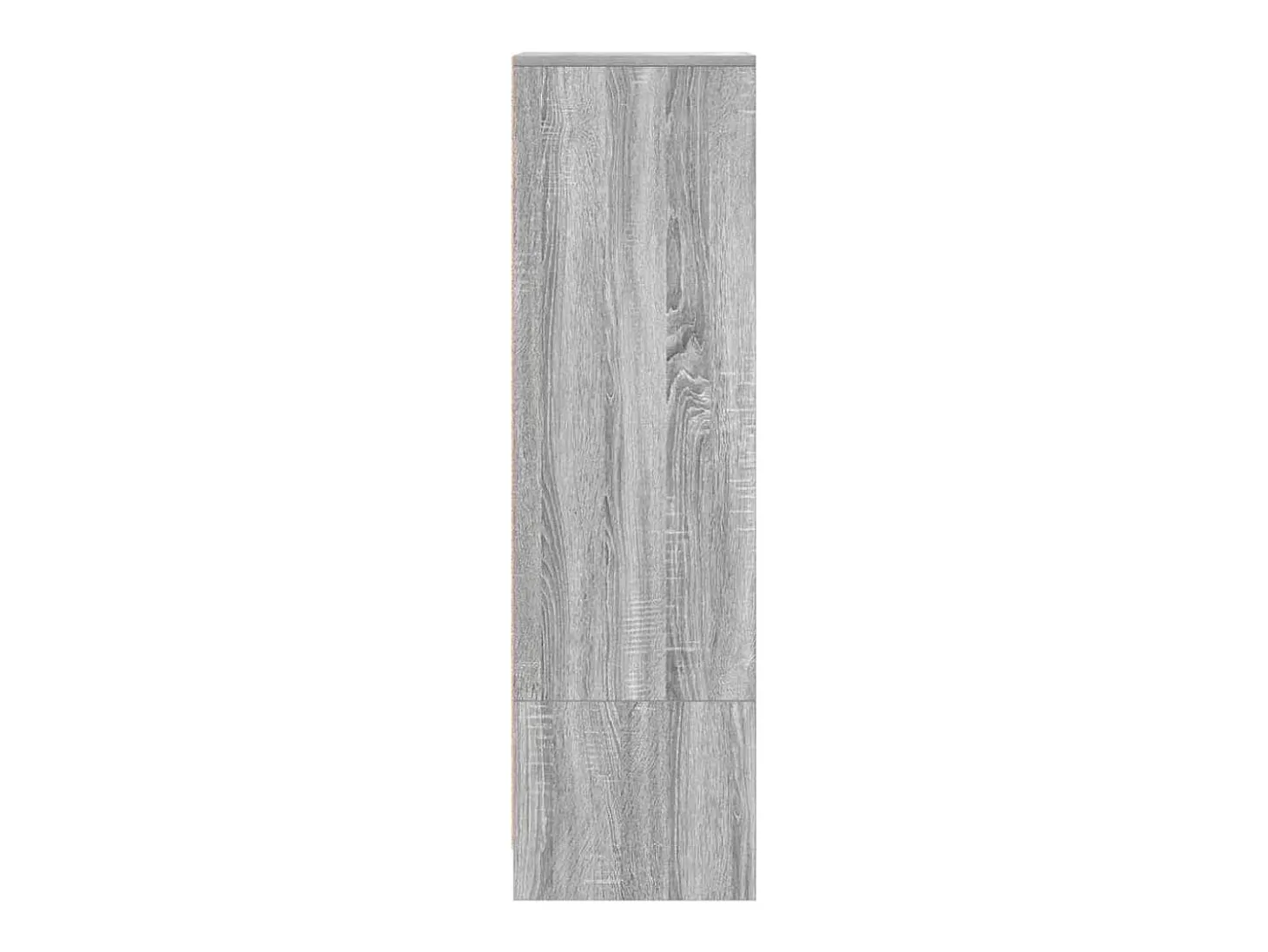Aparador alto Sonoma gris 29,5x34x119,5 cm madera de ingeniería